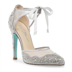 Betsey Johnson Iris Embellished Shoes 💎
